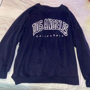 los angeles crewneck